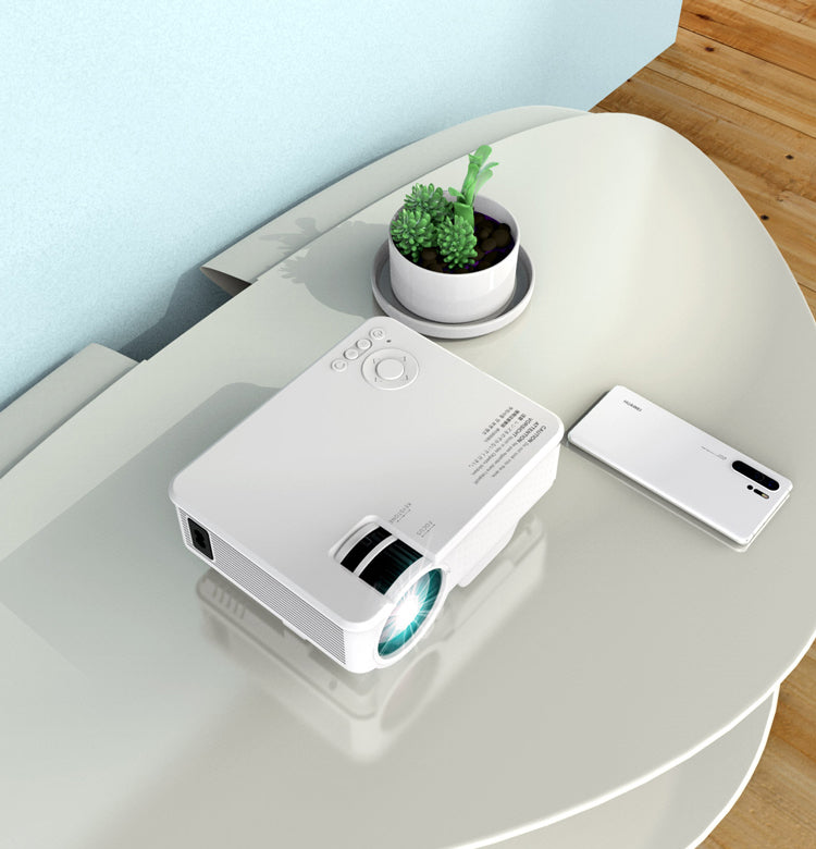 Compact Wireless Projector for Home and Travel Entertainment
