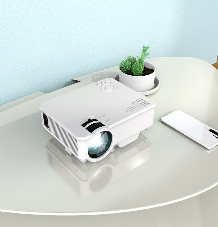 Compact Wireless Projector for Home and Travel Entertainment
