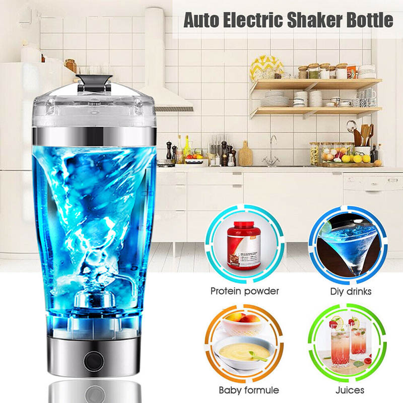 USB Electric Shaker Bottle for Smooth Protein and Coffee