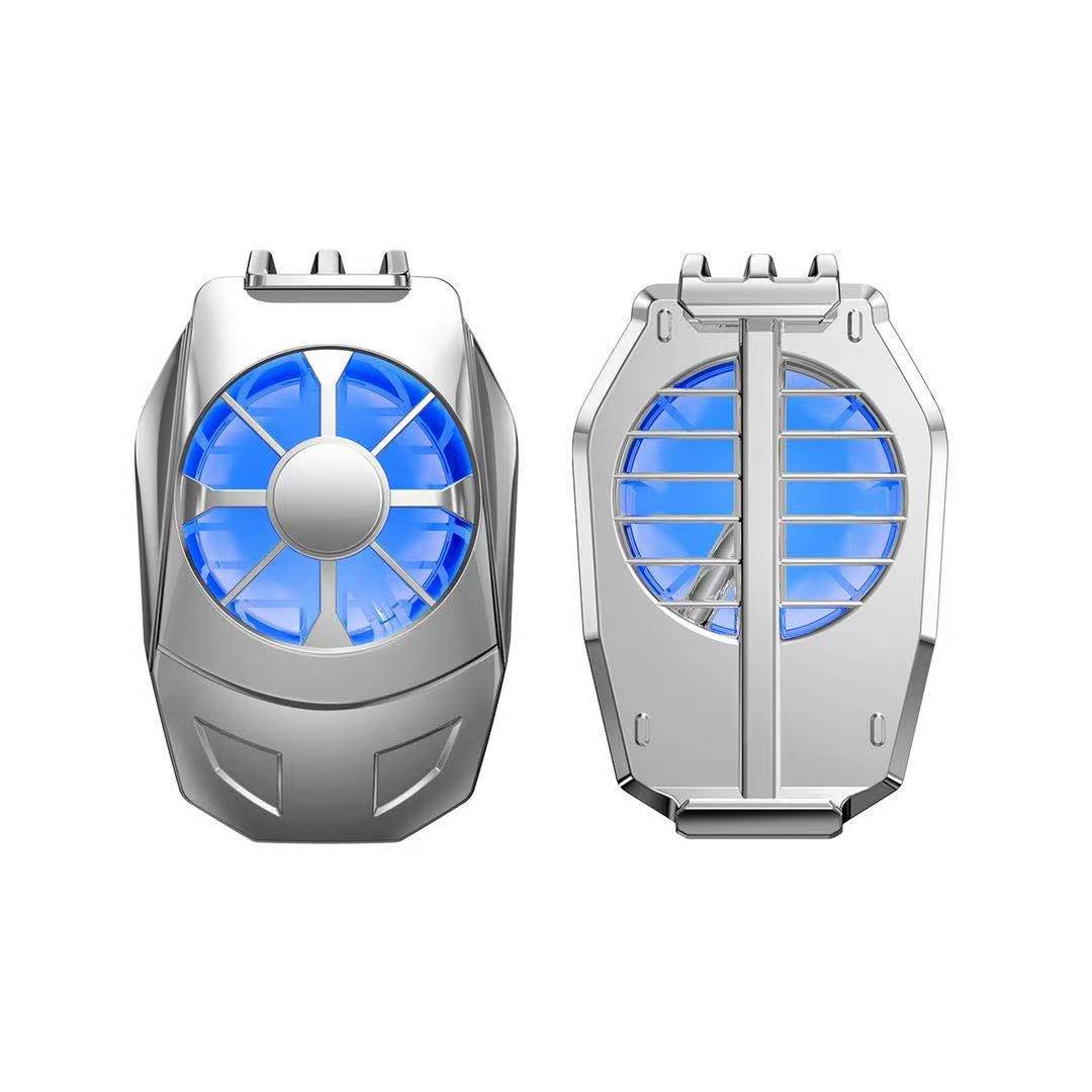 Mobile Gaming Cooler with Fan and Adjustable Phone Stand