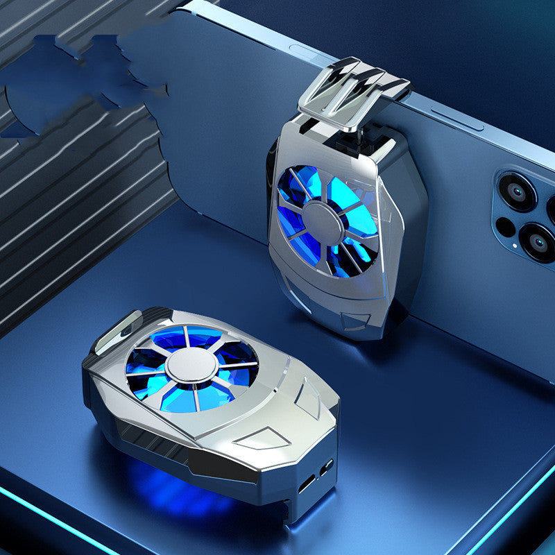 Mobile Gaming Cooler with Fan and Adjustable Phone Stand