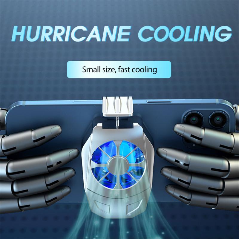 Mobile Gaming Cooler with Fan and Adjustable Phone Stand