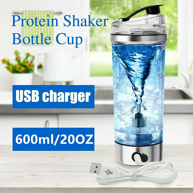 USB Electric Shaker Bottle for Smooth Protein and Coffee