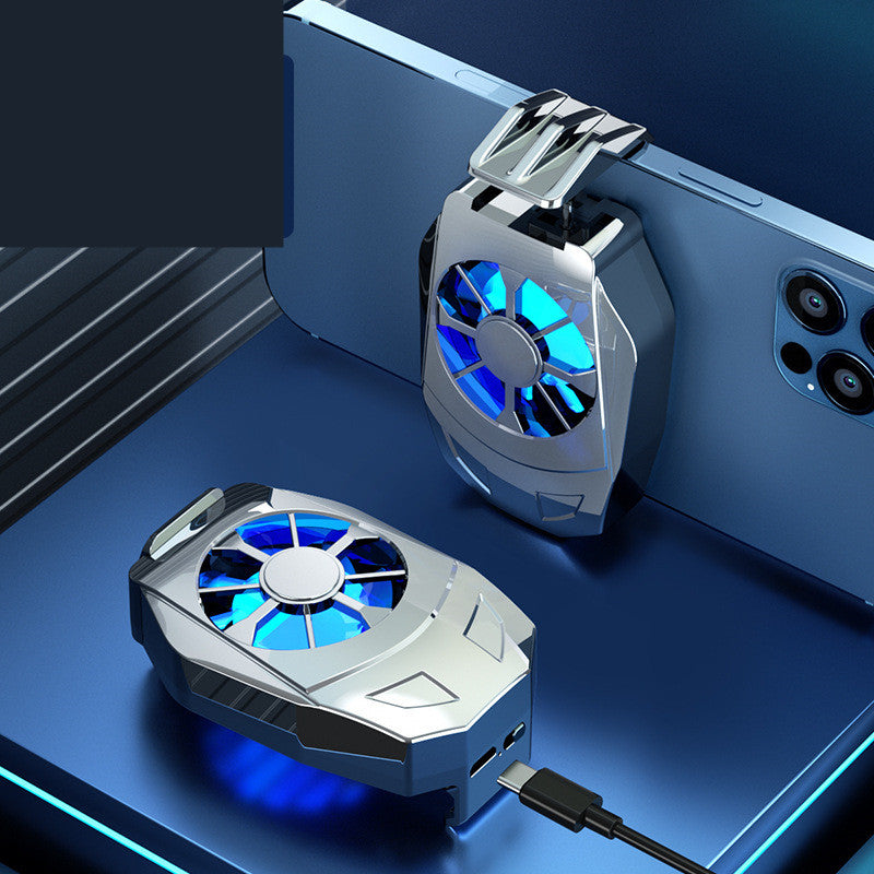 Mobile Gaming Cooler with Fan and Adjustable Phone Stand